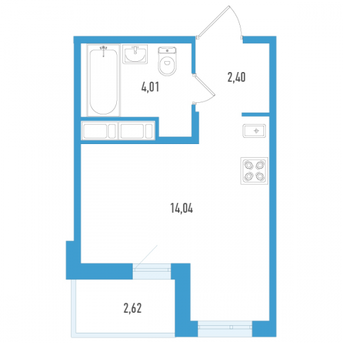 Студия Шушары п., Окуловская ул.,  к. 1