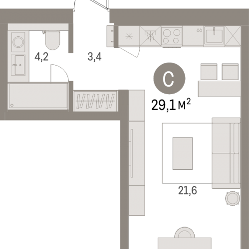 Студия Головнина б-р,  к. 2-2