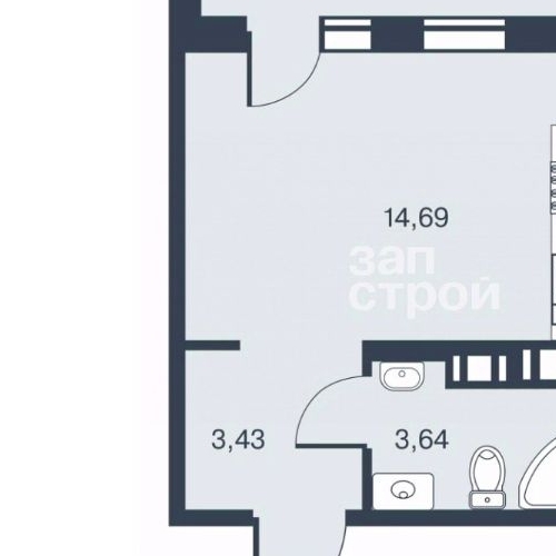 Студия Мурино, проспект Ручьевский, 17к1