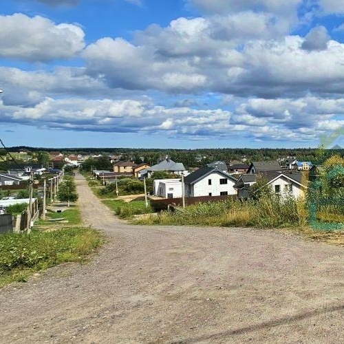 Земельный участок д. Индивидуальное жилищное строительство Финская, Кискелово массив, улица Лучистая,  д. 1