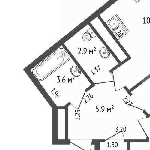2-комн квартира Планерная улица, 97к1