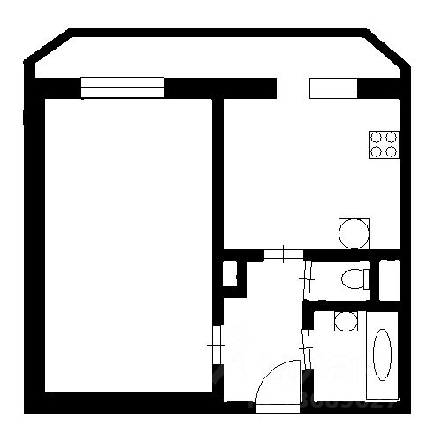 1-комн квартира улица Белышева, 5/6